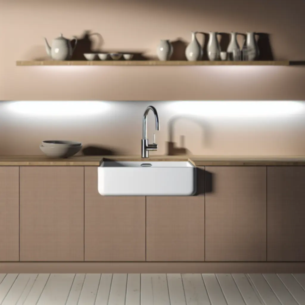 Fehér kerámia mosdó modern, letisztult formavilággal